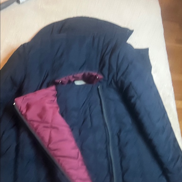 Ergobaby Babywearing Women's Navy Quilted Puffer Coat sz S - Picture 13 of 13